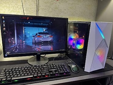 Компьютер, ядер - 4, ОЗУ 8 ГБ, Игровой, Б/у, Intel Core i5, NVIDIA GeForce GTX 1050, Без накопителя