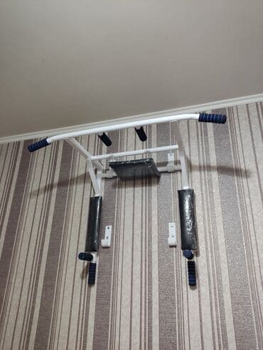 купить турник и брусья для дома: Турник, 3 в 1, Настенный, Новый, Платная доставка, Самовывоз — 2