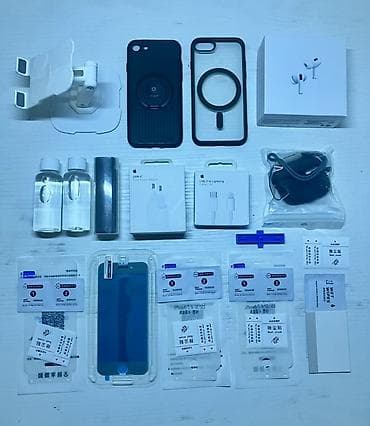 5se iphone цена: IPhone SE 2022, Новый, 128 ГБ, Белый, Зарядное устройство, Защитное стекло, Кабель, 80 % — 1