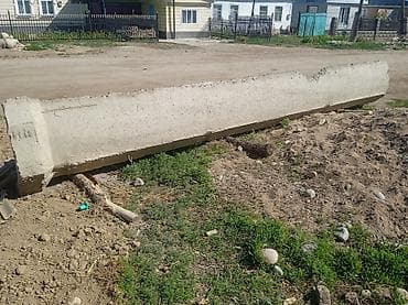 дрова колотые: Бетонный лоток. Ысыккол областы Жетиогуз району Саруу айылы — 4