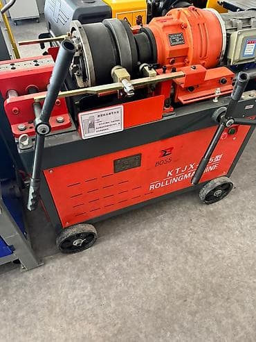 Станок для нарезания резьбы на арматуре BOSS KTJX‑45 (Rolling Machine) — 3
