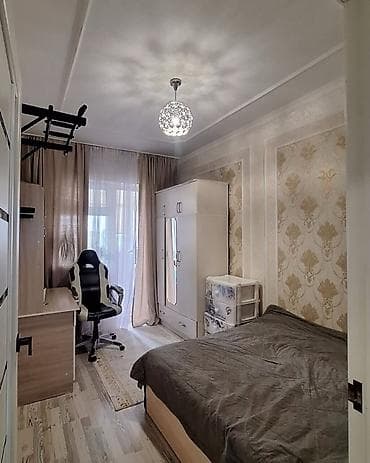 3 комнаты, 62 м², 7 мкр 105 серия, 9 этаж, Евроремонт