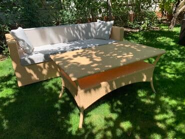 садовые столы: Комплект садовой мебели — 4