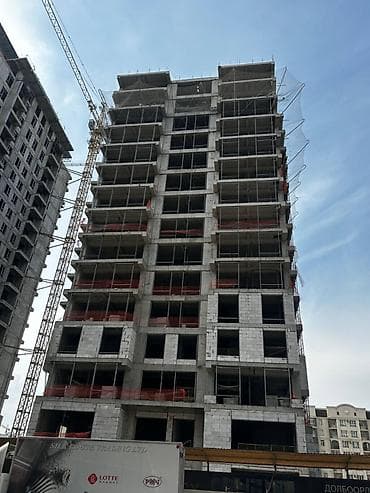 4: 3 комнаты, 90 м², Асанбай мкр Элитка, 4 этаж, ПСО (под самоотделку) — 2