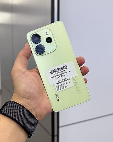 redmi a6: Redmi, Redmi Note 14, Б/у, 128 ГБ, цвет - Зеленый, В рассрочку, 2 SIM — 1