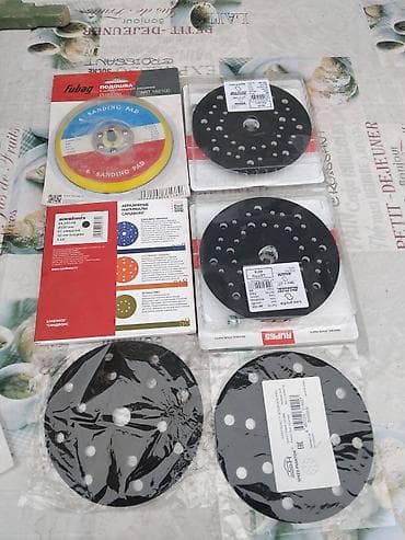 клей по металлу: Абразивные круги Ø150 мм на липучке (15 отверстий) В наличии коробки — 3