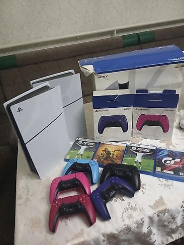 iphon 10: PlayStation 5 + аксессуары и игры Состав: - Игровая консоль Sony — 4