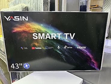 ТВ и видео: Телевизоры YASIN 43E9000 дюймовый 110 см диагональ с интернетом!! — 8