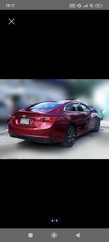 ender s: Chevrolet Malibu: 2017 г., 1.5 л, Типтроник, Бензин, Седан — 9