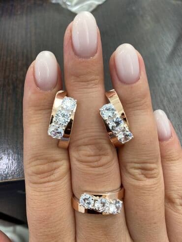 свадебные наборы ручной: Серебро покрыто золотом пробы 925 Производитель Турция Качество — 1