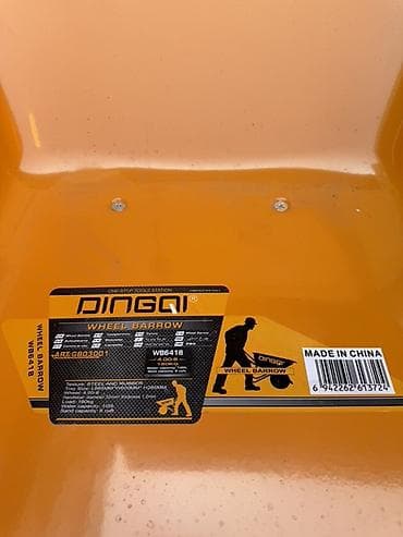 Садовые инструменты и инвентарь: Садово-строительная тачка и тележка, Стальная, Одноколесная, Новый — 5