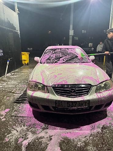 гранитная плита: Пенная автомойка самообслуживания - Пост с профессиональным — 5