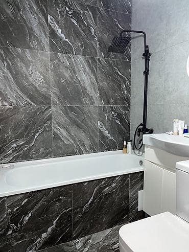 Продажа квартир: 1 комната, 35 м², Кудайберген авторынок 105 серия, 2 этаж, Евроремонт — 7