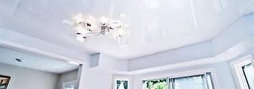 motion design: Натяжной потолок Глянцевое, Матовое, 3D потолки Гарантия, Бесплатная консультация, Бесплатный замер — 8