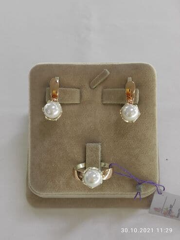 свадебные наборы ручной: Серебро пробы 925 с напылением золото Размеры имеются Есть доставка по — 2