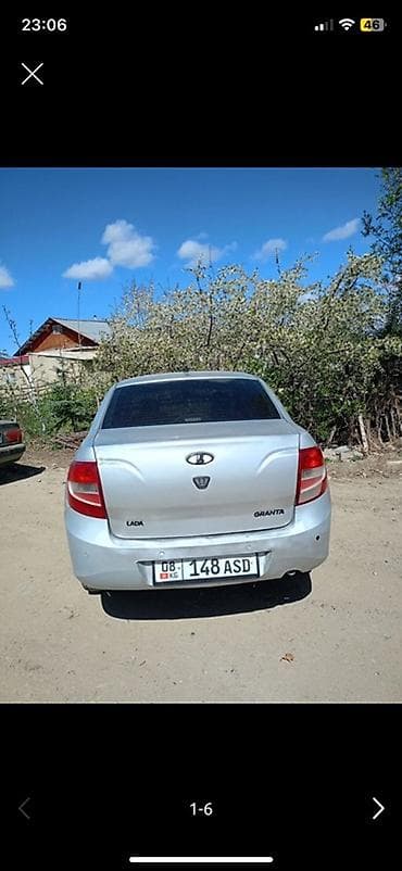 dbscar 2: ВАЗ (ЛАДА) Granta: 2012 г., 1.6 л, Механика, Бензин, Седан — 1