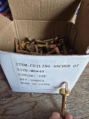 Бекитүүчү элементтер: Анкер потолочный CEILING ANCHOR 07 - Назначение: крепёж для подвесных — 1