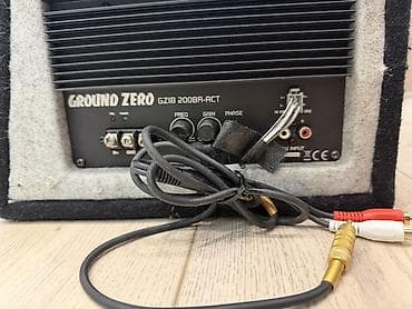 gps tracker: Активный автомобильный сабвуфер Ground Zero GZIB 200BR-ACT — 2
