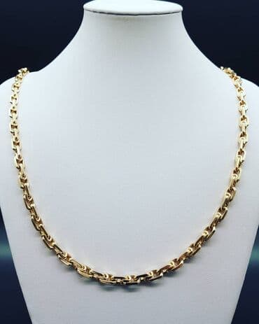 продаю золотую цепочку: Цепь для бензопилы, Проба 585, Мужские, Новый, Ручная работа — 28