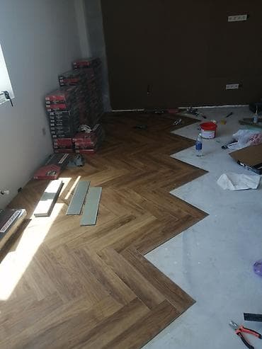 step 2: Профессиональные работы с напольными покрытиями: - Укладка ламината - — 8