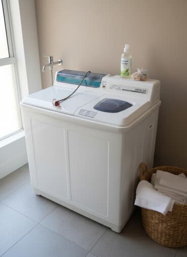 мониторы 1366x768: Стиральная машина Hitachi, полуавтоматическая, двухсекционная — 1