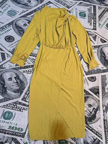 max mara: Повседневное платье, Длинная модель, На запах — 10