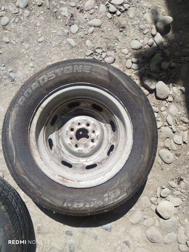 шины бишкек дордой цены: Колеса в сборе 175 / 75 / R <13, Лето, Б/у, Пара, Легковые, Железные, отверстий - 4 — 1