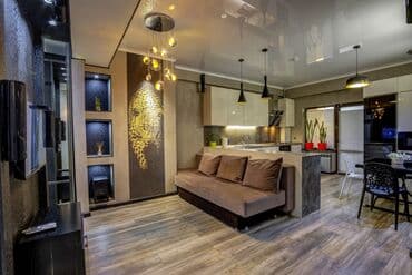 квартира дордой 1: 2 бөлмө, Душ кабинасы, Жаздык, жууркан-төшөк каптары, Кондиционер — 2