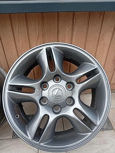 зеркало большие: Литые Диски R 17 Lexus, Комплект, отверстий - 6, Б/у — 5