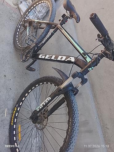 Спорт жана хобби: Горный велосипед GELDA 29" - Рама: алюминиевая, с верхней трубой с — 3
