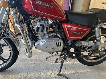 Классический мотоцикл Suzuki, 125 куб. см, Бензин, Взрослый