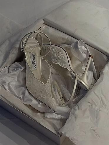 туфли джимми чу: Туфли-лодочки Jimmy Choo с кружевом и ремешком на щиколотке со всеми — 6