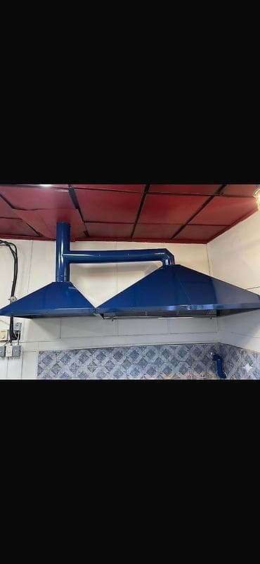 кухонная вытяжка с выводом в вентиляцию: Промышленная вытяжная система для кухни/цех — 1