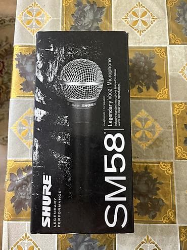 микрофон shure: Shure SM58-LC — легендарный вокальный динамический микрофон с — 1