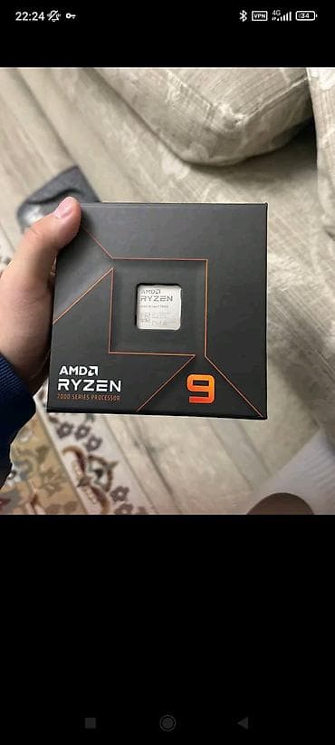Процессор для ПК, Б/у, AMD Ryzen 9