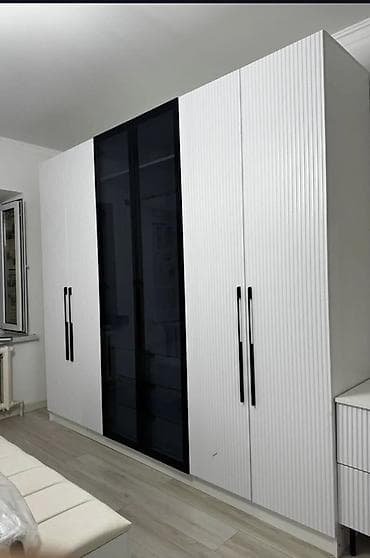 мебель для дачи недорого: Шифоньер, шкаф для одежды, Прямой, ЛДСП — 2