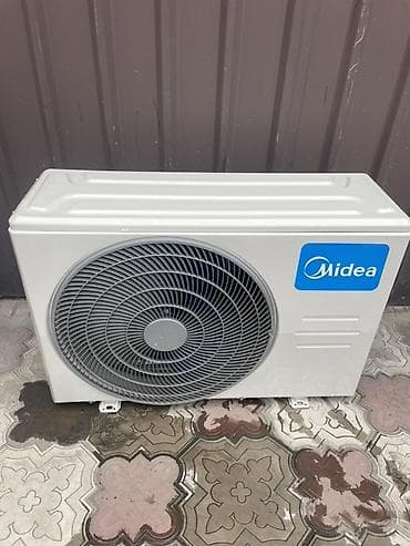 Кондиционер Midea 12 он/оф практически новый (наружный блок) Только