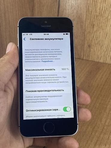 ipxone 7: IPhone SE, 128 ГБ, Space Gray, 100 % — 4