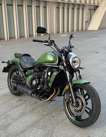 cdi 2 7: Чоппер Kawasaki, 650 куб. см, Бензин, Взрослый, Б/у — 10