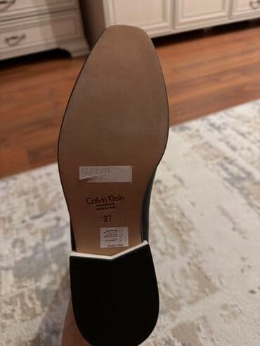 купить сапоги женские зимние кожаные италия: Сапоги Calvin Klein Collection, размер 37, Made in Italy. - Модель — 1