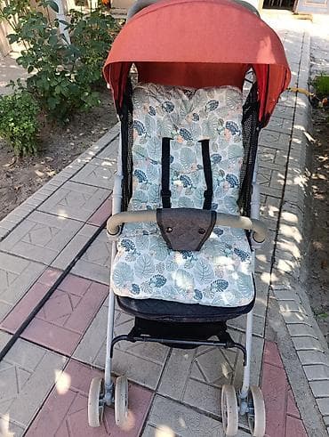 Коляска, цвет - Голубой, Б/у, Самовывоз — 5