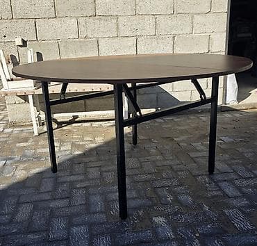 письменные столы цена: Кухонный стол, Новый, Круглый, Нераскладной — 2