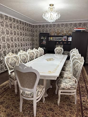 офисный столы: Стол и стул для зала, Новый, Бесплатная доставка, цвет - Белый — 9