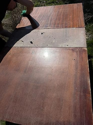 Офисная мебель: Стол трансформер Для кухни, Раскладной стол, цвет - Коричневый — 1