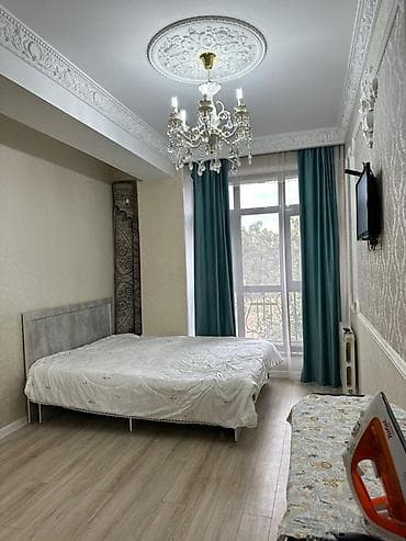 osh flat: 2 комнаты, Политех Собственник, Без животных, от 1 года, С мебелью полностью — 2