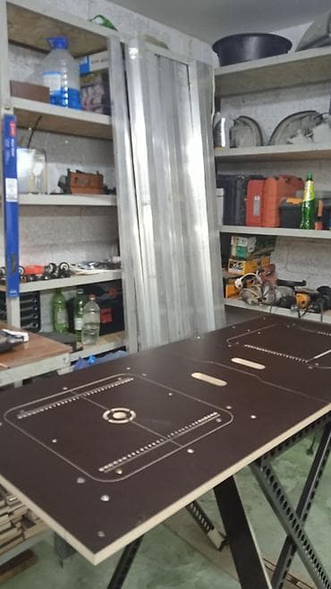 металл квадрат: Верстак алюминиевым Российским профилем. - Материал: алюминий. - — 1