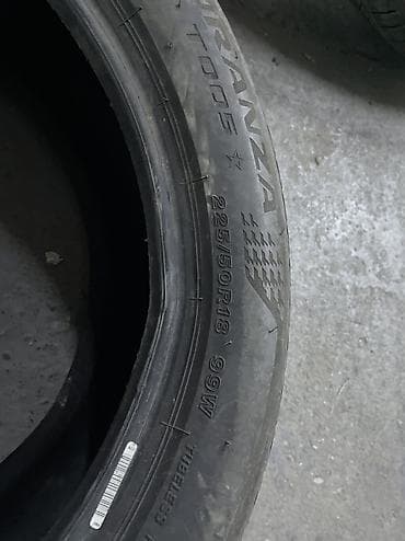 rf1 rf2: Шины 225 / 50 / R 18, Лето, Б/у, 1 шт, Легковые, Турция, Bridgestone — 3