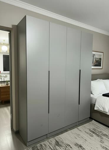 Шкафы для одежды: Шкаф для одежды, Новый, Прямой, ЛДСП — 1