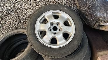 Дөңгөлөктөр монтажда R 16, Кыш, Колдонулган, 1 даана, Жеңил унаалар, Куйма, тешиктери - 5