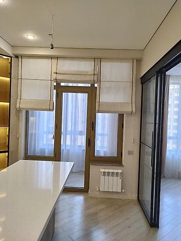 Жууркандар жана пледдер: Шторалар комплекти, Атлас, Комплектте тюлу бар, Буюртмага жасоо, Уктоочу бөлмө үчүн — 6